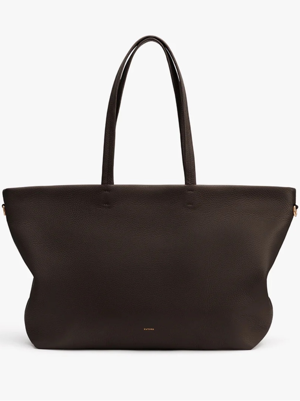 Cuyana Classic Easy Zipper Tote with Organizer Insert - Mocha